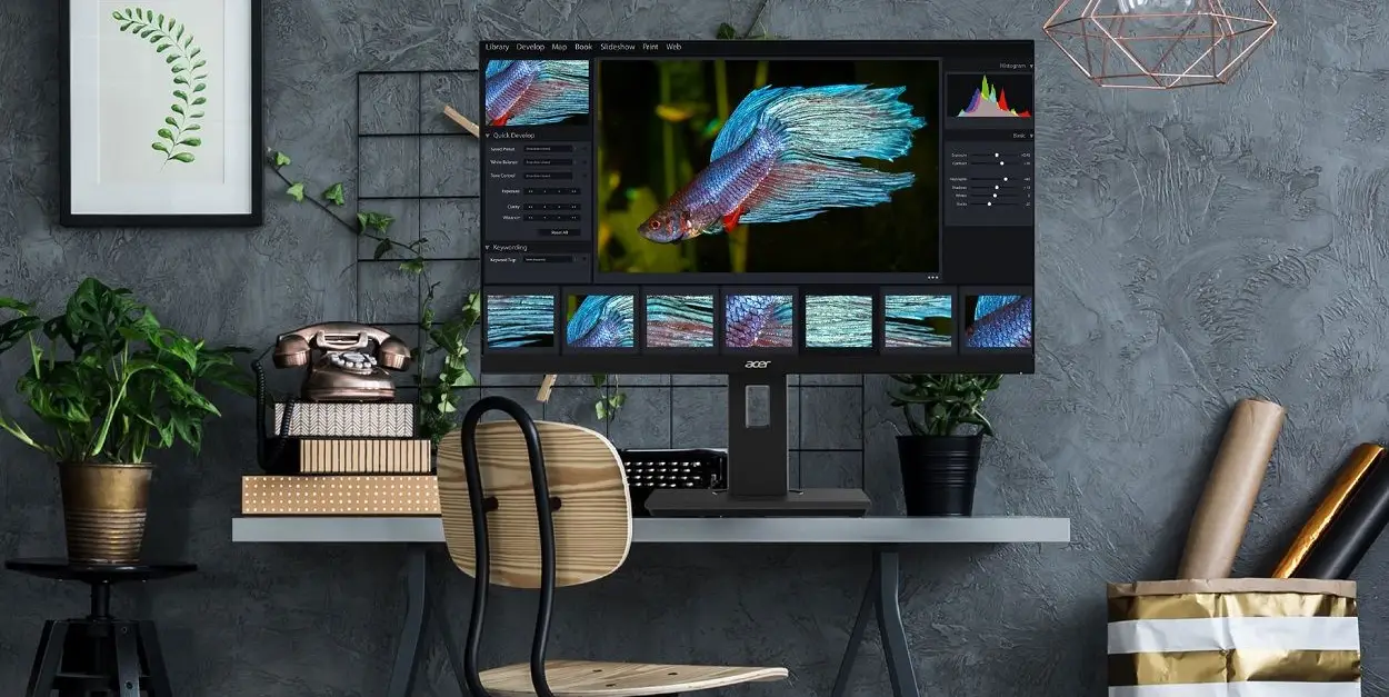 Acer B247Wbmiprzx monitor biznesowy z funkcją PIVOT